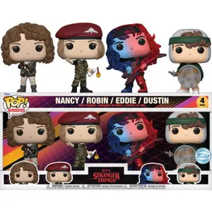 Figurine Funko Stranger Things Pop! TV S4 (x4)