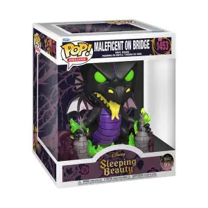 La Bella Durmiente figurita pop! vinilo de lujo maleficent en el puente Funko image-1