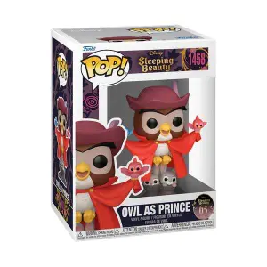 Sleeping Beauty 65th anniversary collectible pop! disney vinyl owl as prince Funko image-1