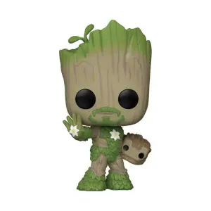 Figurine Funko We Are Groot POP! Movies Vinyl Iron Man image-0