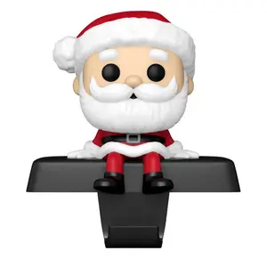 Figurine Funko Rudolphe le renne au nez rouge POP! Edge-Sitter Santa Claus image-0
