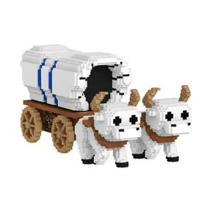 Figurine Funko Oregon Trail POP! Rides Super Deluxe Vinyl Ox & Wagon image-0