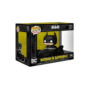 Figurine Funko Batman 85th Anniversary POP! Rides Deluxe Vinyl W/Batmobi image-1