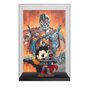 Figurine Funko DC Comics POP! Comic Cover Vinyl Cyborg Superman image-0