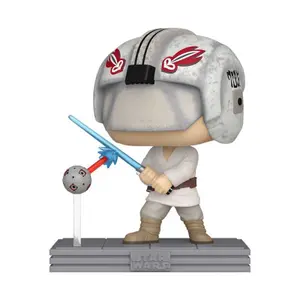 Figurine Funko Star Wars Pop! Movie Luke/Remote image-0