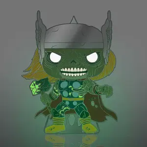 Perni smaltati Funko Marvel Zombie Loungefly POP! Thor image-1