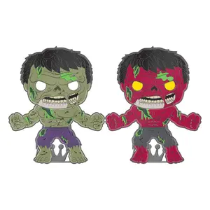 Perni smaltati Funko Marvel Zombie Loungefly POP! Hulk image-0
