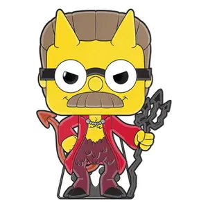 Emaillierte Pins Funko Simpsons Horror Loungefly POP! Devil Flanders image-0