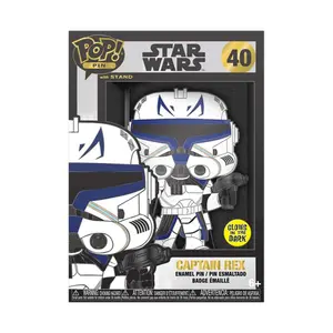 Pins émaillé Funko Star Wars Clone Wars Loungefly POP Captain Rex image-1