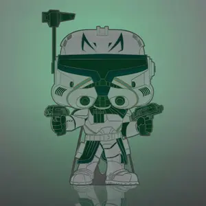 Pins émaillé Funko Star Wars Clone Wars Loungefly POP Captain Rex image-3