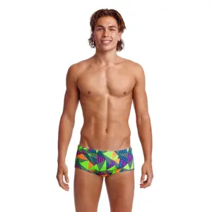 Boxer de bain Funky Trunks Cross Bars image-1