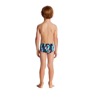 Boxer baby boy printed bathrobe Funky Trunks image-1