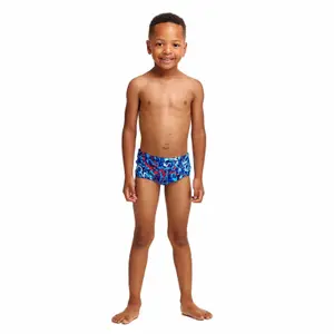 Boxer baby boy printed bathrobe Funky Trunks image-0