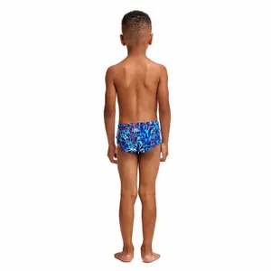 Boxer baby boy printed bathrobe Funky Trunks image-2