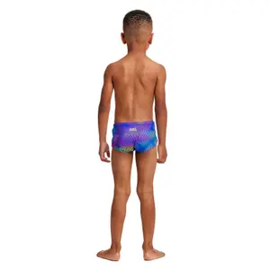Boxer child's printed bathrobe Funky Trunks image-2