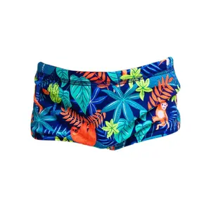 Boxer child's printed bathrobe Funky Trunks image-0