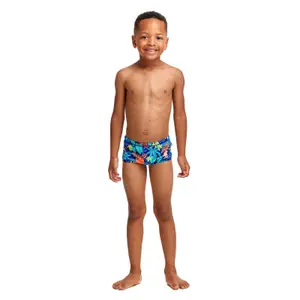 Boxer child's printed bathrobe Funky Trunks image-1