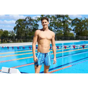 Calções de banho Funky Trunks Lane Lines image-3