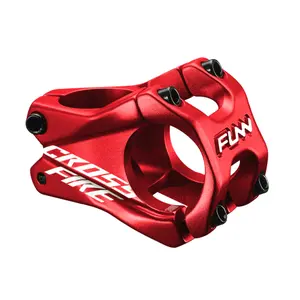 Attacco manubrio crossfire 35, lunghezza 35mm / diametro 35mm, rialzo 0, rosso Funn image-0