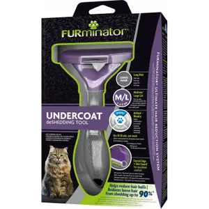 Tondeuse pour chat poils longs Furminator deShedding image-1