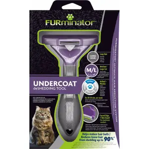Tondeuse pour chat poils longs Furminator deShedding