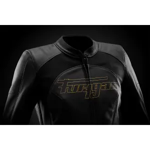 Casaco de motociclista de couro para mulheres Furygan Romy image-4