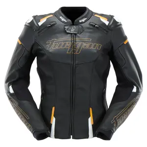 Leather jacket motorcycle woman Furygan Raptor