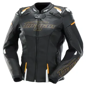 Leather jacket motorcycle woman Furygan Raptor image-1