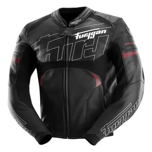 Motorcykeljakke i læder Furygan Helix image-1