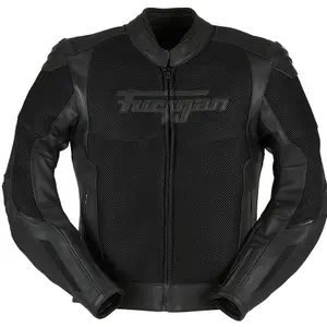 Giacca da moto in pelle Furygan Speed Mesh Evo image-0