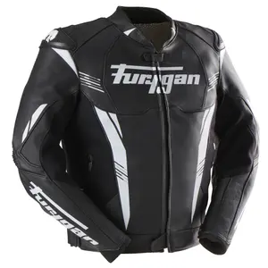 Veste cuir moto Furygan Pro One image-1