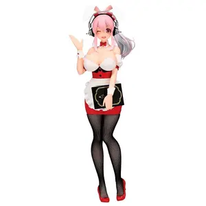 Figurine FuRyu Super Sonico Waitress Bicute Bunnies image-0