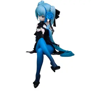 Figurine FuRyu Hatsune Miku - Hatsune Miku Blue Rose Noodle Stopper image-1