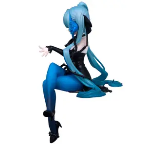 Figurine FuRyu Hatsune Miku - Hatsune Miku Blue Rose Noodle Stopper image-2