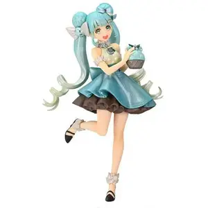 Statuetta in pvc FuRyu Hatsune Miku Chocolate Mint Pearl Color image-0