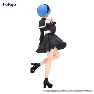Collectible figurine FuRyu ReZero Starting Life in Another World Trio-Try-iT Rem Girly Outfit Black image-5