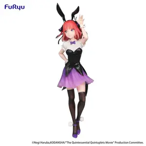 Statuetta FuRyu The Quintessential Quintuplets Trio-Try-iT Nino Nakano Bunnies Ver image-1