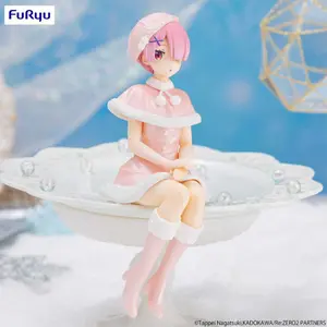 Samlerfigur FuRyu ReZero Starting Life in Another World Noodle Stopper Ram Snow image-1