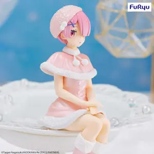 Samlerfigur FuRyu ReZero Starting Life in Another World Noodle Stopper Ram Snow image-4