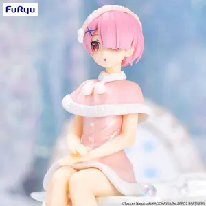 Samlerfigur FuRyu ReZero Starting Life in Another World Noodle Stopper Ram Snow image-5