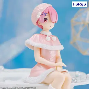 Samlerfigur FuRyu ReZero Starting Life in Another World Noodle Stopper Ram Snow image-6