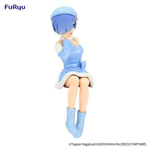 Sammlerfigur FuRyu ReZero Starting Life in Another World Noodle Stopper Rem Snow Princess Pearl Color Ver. image-4