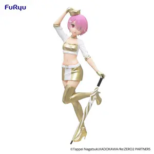 Collectible figurine FuRyu ReZero Starting Life in Another World Trio-Try-iT Ram Grid Girl image-1