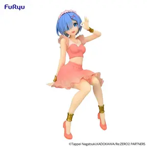 PVC Figure FuRyu Re:Zero Starting Life in Another World Noodle Stopper Rem Twinkle Party Another Color image-0