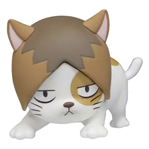 Collectible figurine FuRyu Haikyu!! Noodle Stopper Petit 1 Kenma Cat image-0