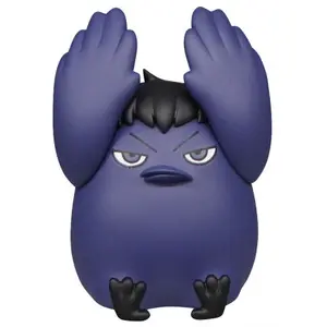 Collectible figurine FuRyu Haikyu!! Noodle Stopper Petit 2 Kage Crow image-0