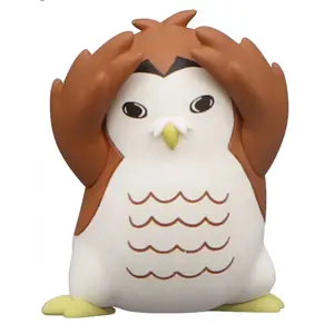 Collectible figurine FuRyu Haikyu!! Noodle Stopper Petit 2 Akaashi Owl image-0
