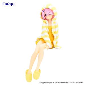 Statuetta da collezione FuRyu ReZero Noodle Stopper Ram Room Wear Yellow Color Ver. image-1