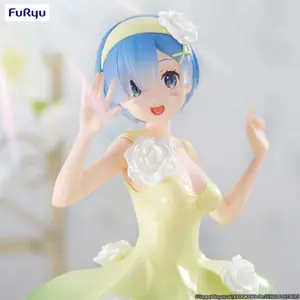 Collectible figurine FuRyu Re Zero Trio-Try-iT Rem Flower Dress image-2