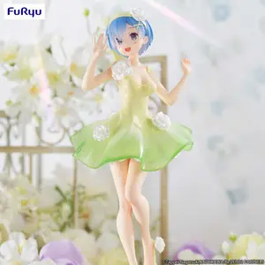 Collectible figurine FuRyu Re Zero Trio-Try-iT Rem Flower Dress image-4